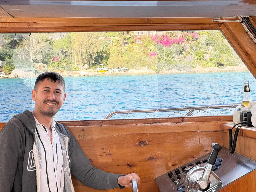 Kekova'da Cengiz Kaptan